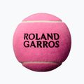 Tennisball für Autogramme Wilson Roland Garros 5 Mini Jumbo pink