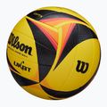 Beachvolleyball Wilson OPTX AVP VB OFFICIAL GB yellow Größe 5 4