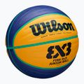 Wilson Fiba 3x3 Junior blau/gelb Kinder Basketball Größe 5 2