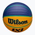 Wilson Fiba 3x3 Junior blau/gelb Kinder Basketball Größe 5 4