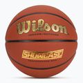 Wilson Showcase Comp Basketball orange, Größe 7