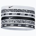 Nike Stirnbänder bedruckt 6 Stück weiß N0002545-176