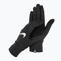 Herren Nike Accelerate RG Laufhandschuhe schwarz/schwarz/silber