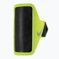 Nike Lean Arm Band Regular volt/schwarz/silbernes Lauf-Handyband