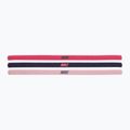 Kopfband Nike Elastic Headbands 2.0 3 Stk. sPaark/gridiron/pink glaze