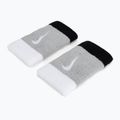 Nike Swoosh Doublewide Armbänder 2 Stück grau/schwarz N0001586-016