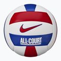 Volleyball Nike All Court Volleyball white/university red/game royal/university red Größe 5 4