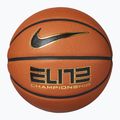 Basketball Nike Elite Championship 8P 2.0 Deflated amber court/black/metallic gold/black Größe 6 4