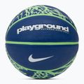 Basketball Nike Everyday Playground 8P Graphic Deflated deep royal blue/vapor green/white Größe 4