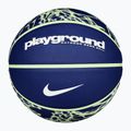 Basketball Nike Everyday Playground 8P Graphic Deflated deep royal blue/vapor green/white Größe 4 4