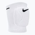 Kinder-Volleyball-Knieschützer Nike Streak Volleyball Knee Pads Jr 2 Stk. weiß/schwarz