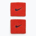 Kopfband Nike Swoosh Wristbands bright crimson/cave purple