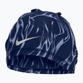 Nike Dri-Fit Peak Uncuffed Beanie Bedruckt blau ungültig/silbern 5