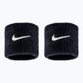 Schweißbänder Nike Swoosh Classic Wristbands 2 Stk. black/white