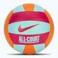 Volleyball Nike All Court Volleyball bright ceramic/bleached turquoise/rush pink Größe 5