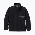 Patagonia Herren Fleece-Sweatshirt Synch Snap-T P/O schwarz m/forge grau 7