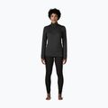 Women's Patagonia Cap Thermal Gewicht Zip Neck Sweatshirt schwarz 2