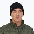 Patagonia Fishermans Rolled Beanie Wintermütze schwarz 2