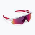 Oakley Radar EV Pfad Radfahren Brille weiß/rosa 0OO9208