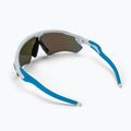 Oakley Radar EV Pfad Radfahren Brille weiß und blau 0OO9208 2