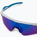 Oakley Radar EV Pfad Radfahren Brille weiß und blau 0OO9208 4