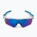 Oakley Radar EV Pfad Radfahren Brille weiß und blau 0OO9208 5