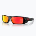 Oakley Gascan Sonnenbrille poliert schwarz/prizm Rubin 6