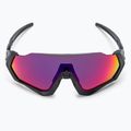 Oakley Flug Jacke Radfahren Brille schwarz und lila 0OO9401 5