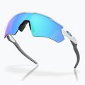 Oakley Radar EV Path Sonnenbrille poliert weiß/Prisma Saphir 9