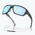 Oakley Split Shot mattschwarz/prizm tiefes Wasser polarisierte Sonnenbrille 4