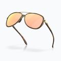 Oakley Split Time braun schildpatt gold/prizm rose gold polarisierte Sonnenbrille 4
