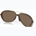 Oakley Split Time braun schildpatt gold/prizm rose gold polarisierte Sonnenbrille 7