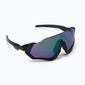 Oakley Flug Jacke Radfahren Brille schwarz und lila 0OO9401