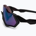 Oakley Flug Jacke Radfahren Brille schwarz und lila 0OO9401 4