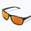 Oakley Sylas schwarze Tinte/prizm Rubin polarisierte Sonnenbrille 5