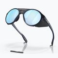 Oakley Clifden matte trans blau/prizm tiefes Wasser polarisierte Sonnenbrille 9