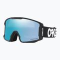 Oakley Line Miner M Fabrik Pilot schwarz/prizm Schnee Saphir Iridium Skibrille