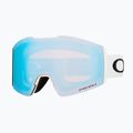 Oakley Fall Line matt weiß/prizm Schnee Saphir Iridium Skibrille 5