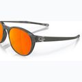 Oakley Reedmace matt grau rauch/prizm ruby Fleece-Sonnenbrille 6