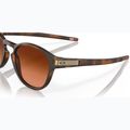Oakley Latch matt braun schildpatt/prizm braun Verlauf Sonnenbrille 6