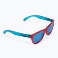 Oakley Frogskins XXS acid pink/prizm sapphire Kindersonnenbrille