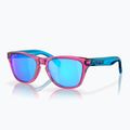 Oakley Frogskins XXS acid pink/prizm sapphire Kindersonnenbrille