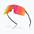 Oakley Sutro Ti satiniert Carbon/Prizm Rubin Sonnenbrille 5