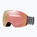 Skibrille Oakley Flight Deck L matte forged iron/prizm rose gold iridium