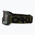 Skibrille Oakley Line Miner L matte b1b dark brush/prizm sage gold iridium 4