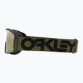 Skibrille Oakley Line Miner L matte b1b dark brush/prizm sage gold iridium 4