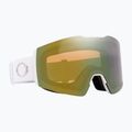 Oakley Fall Line weiß leopard/prizm Salbei Gold Iridium Skibrille