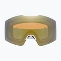 Oakley Fall Line weiß leopard/prizm Salbei Gold Iridium Skibrille 2