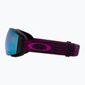Oakley Flight Deck lila Dunst/Prisma Saphir Iridium Skibrille 9