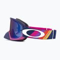 Fahrradbrille Oakley O Frame 2.0 Pro MTB tld navy stripes/black ice iridium 4